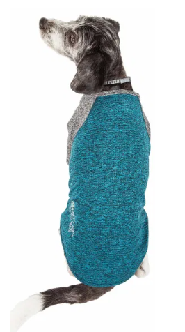 Pet Life - Active 'Hybreed' 4-Way Stretch Two-Toned Performance T-Shirt for Dogs