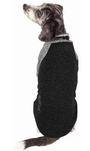 Pet Life - Active 'Hybreed' 4-Way Stretch Two-Toned Performance T-Shirt for Dogs