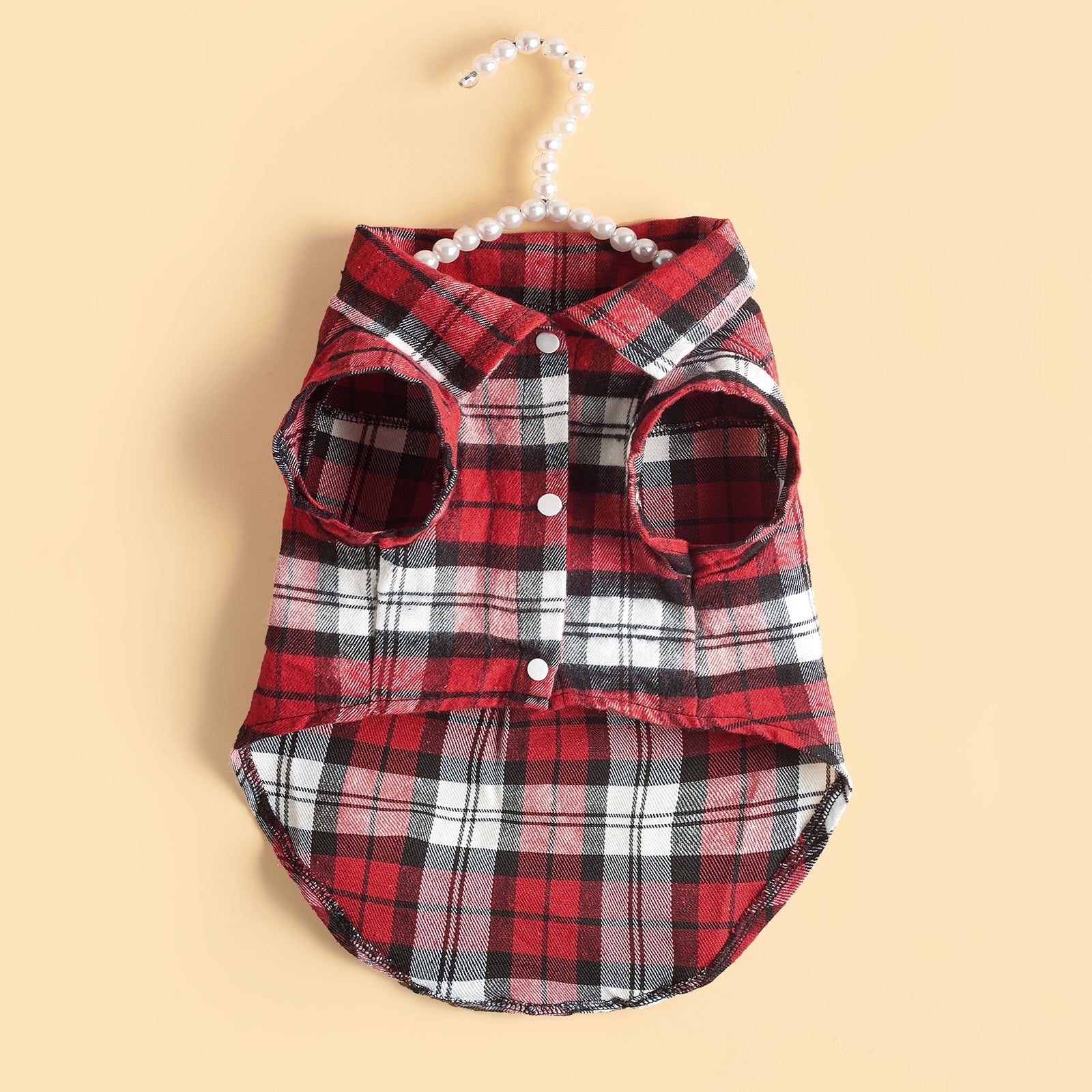 Classic Style Plaid Shirt for Dogs and Cats