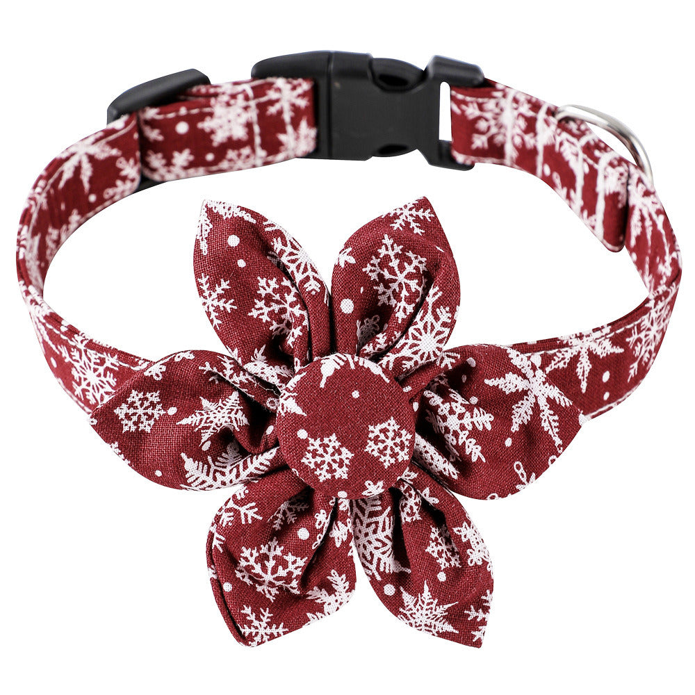 Fun Christmas Bowtie and Collar for Dogs